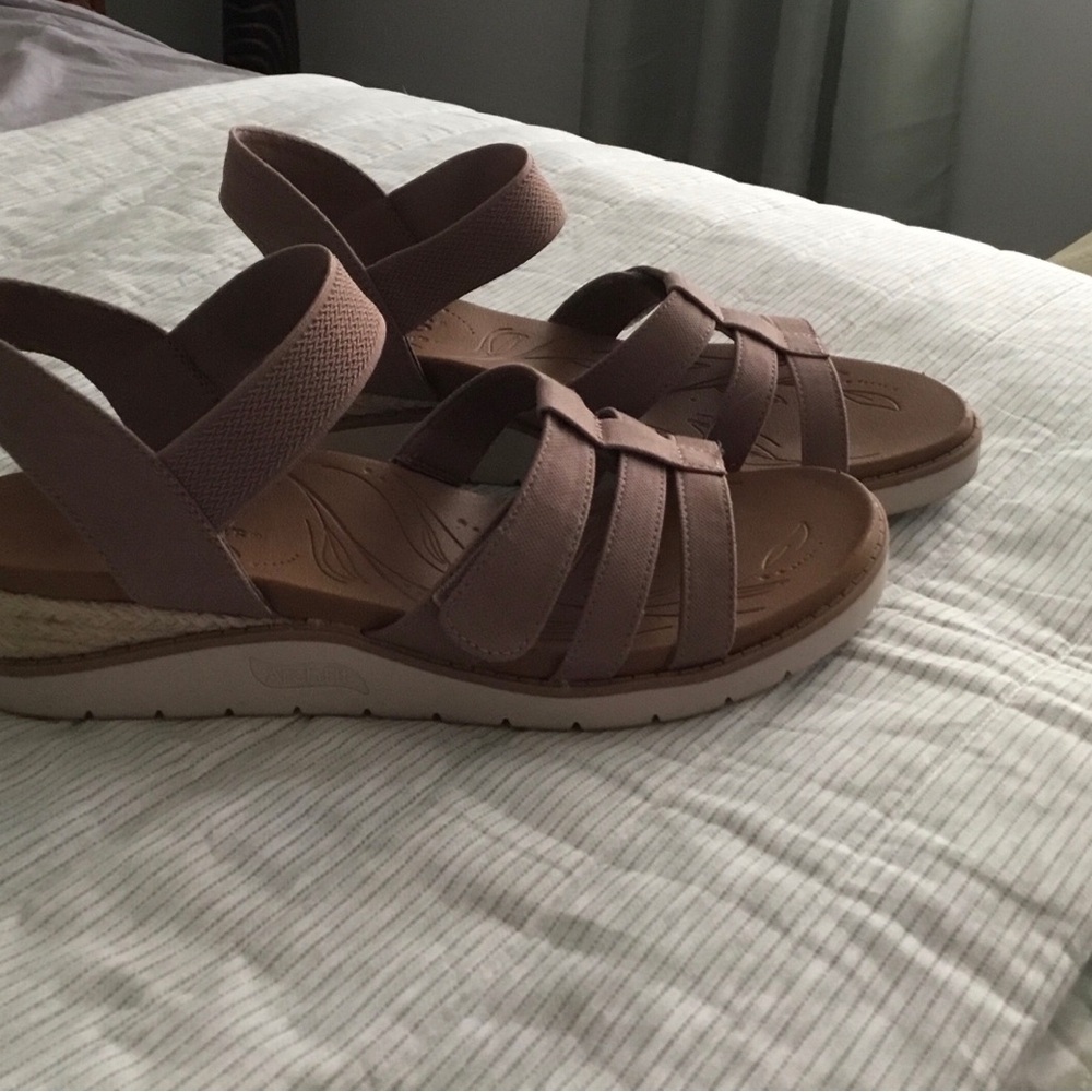 BOBS from Skechers Mauve Strappy Sandals